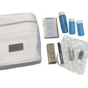 Lancôme Luxury Gift Set – Cosmetic Bag + Skincare, Makeup & Fragrance – NWT